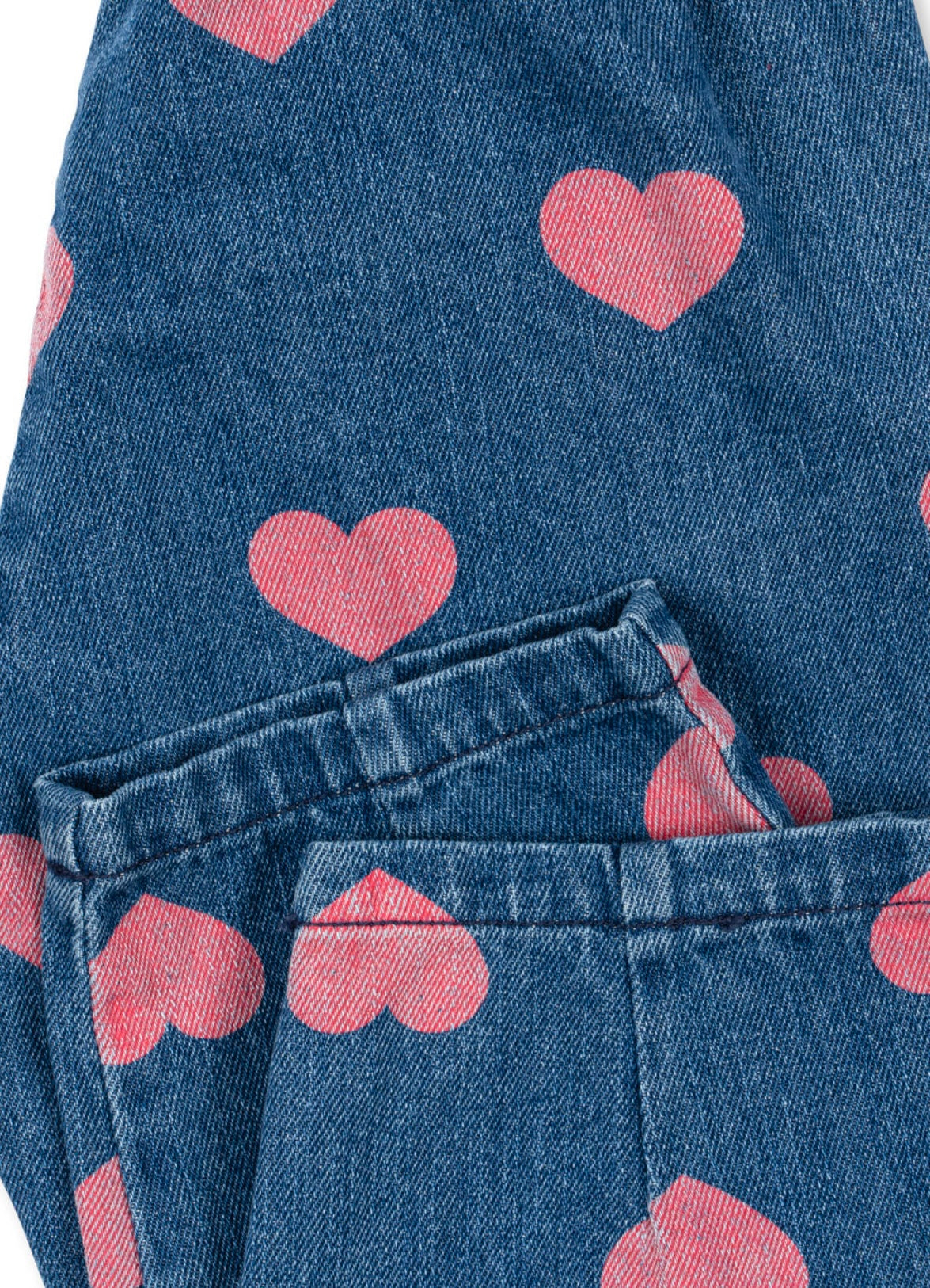 bestie jeans heart is full