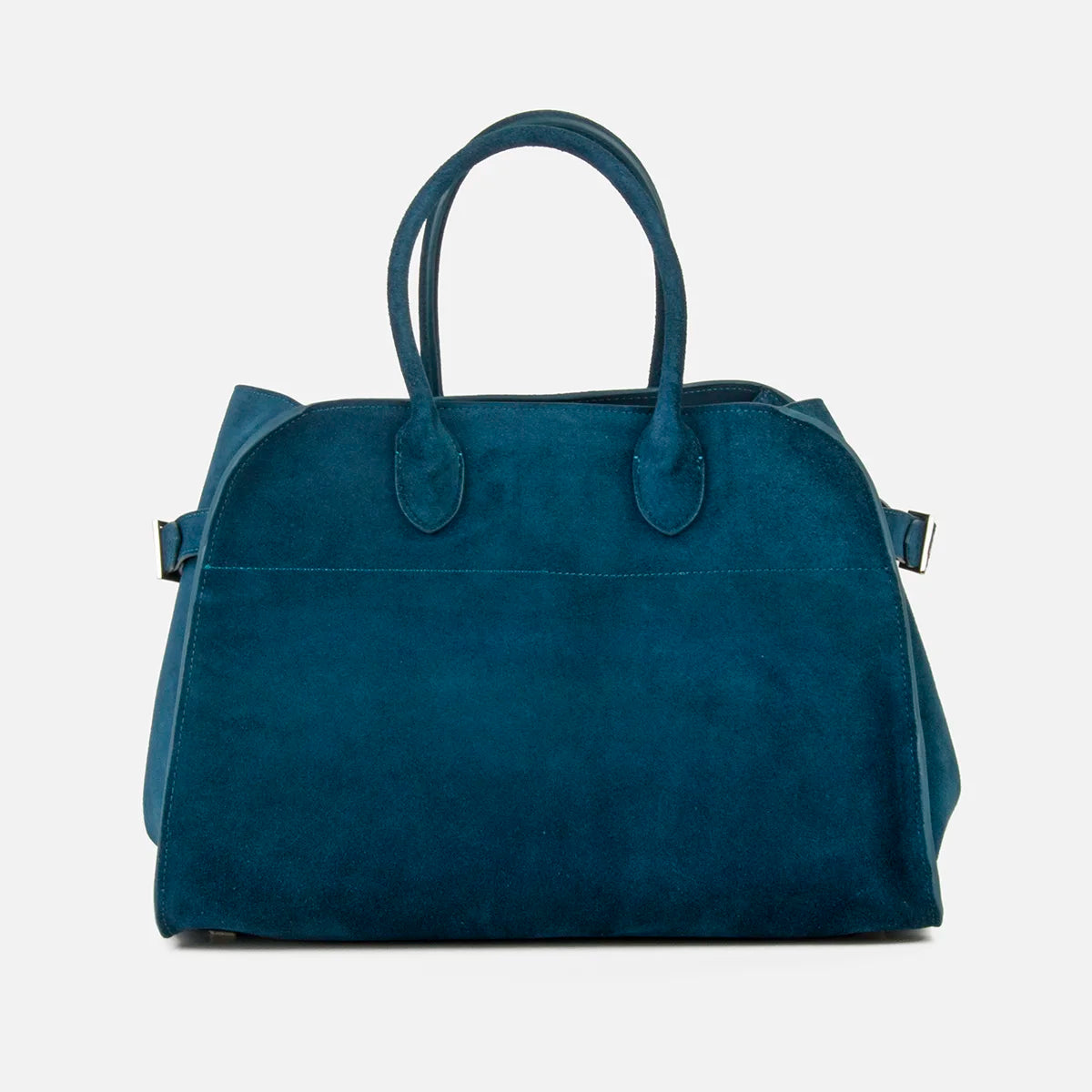 Donna-in Cow Suede Large Handbag Genuine Leather Casual Top Handle Tote Bag for Women Wine Red Fashion